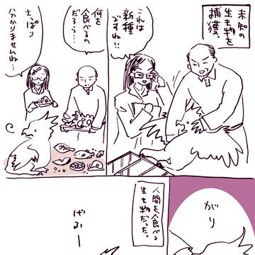 未知の生物