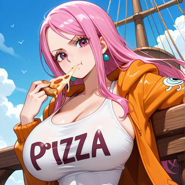Jewelry Bonney Eats Pizza 🍕