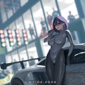 racing girl