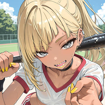 Gyaru Femboy Baseball Manager