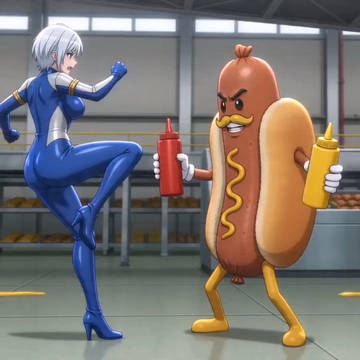 AI ウルトラヒロイン リーン ピンチ