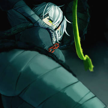 黒獣卯筆頭ファウスト　ケツ