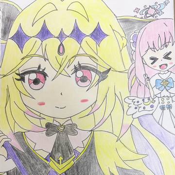 キュアアルカナ・シャドウ×聖園ミカ
