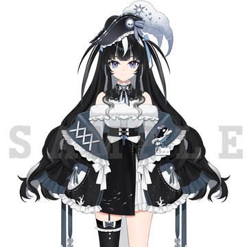 [Work]   VTuber character illust