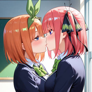 中野二乃×中野四葉