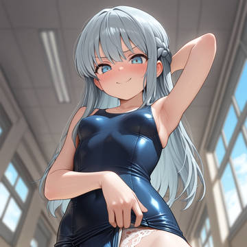 【スク水編】パンツは見せつけるもの No.086~090