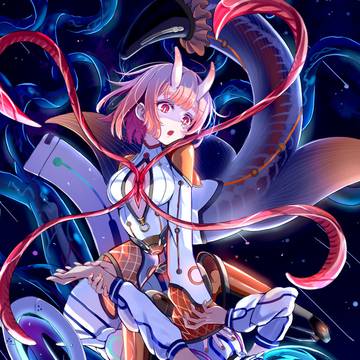 Skeb クリオネ娘デザイン