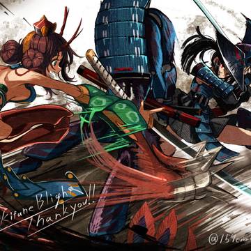 Skeb ヤシガニ武者　デザイン
