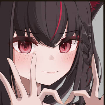 可愛い黒様