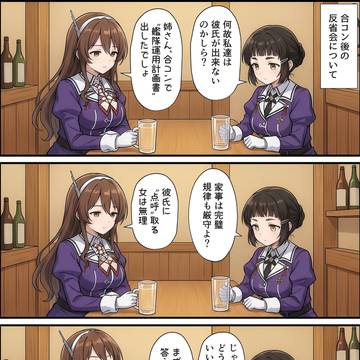 妙高さんと足柄さん