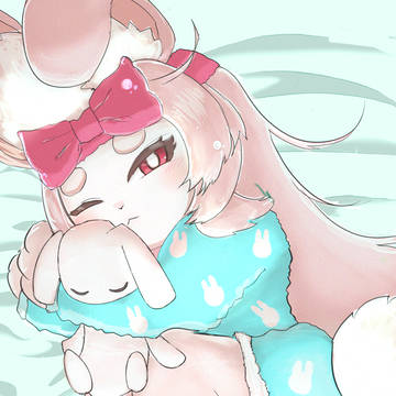 ザオちゃんとぬいぐるみ