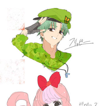 ハピツリ擬人化