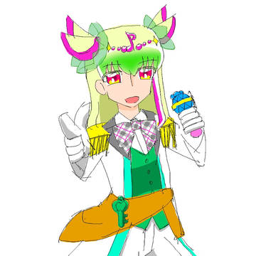 プリルンが男の子だった世界線のキュアズキューン