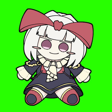 ぬいぐるみと化したハーミーズちゃん