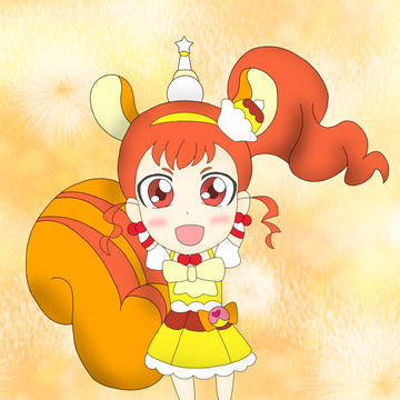 キュアカスタード、できあがり！