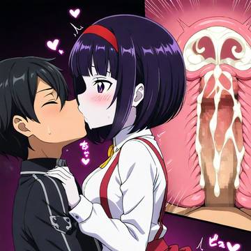 AIトイレの花子さん(ゲゲゲの鬼太郎) と愛し合うキリト