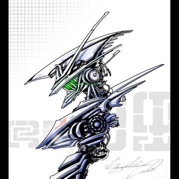 【らくがき】ラクガキロボ