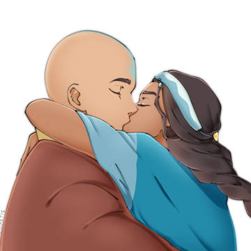 Aang and Katara