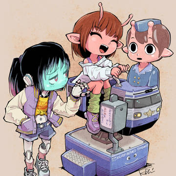 チハルとマキナ