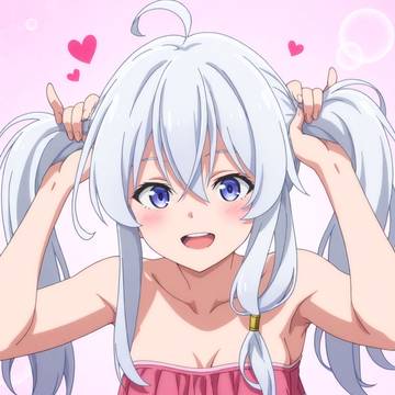 Elaina twintails 🩷🩷