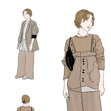 咖啡格女款