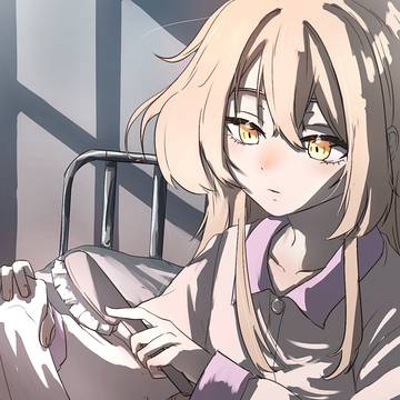 朝のブラッシング