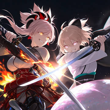 FGO異形化シリーズ「深淵の行方 ― 蜈蚣（ムカデ）と白蛇」