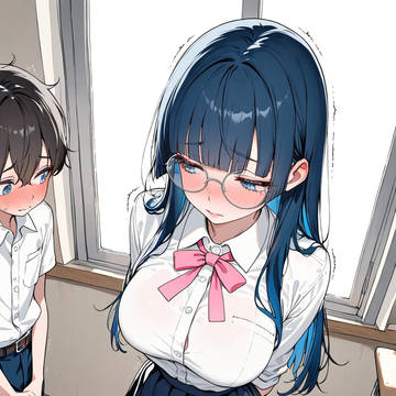 後輩に責められる学級委員長