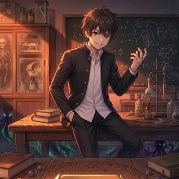 学ラン男子たちの放課後TRPGイラスト