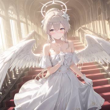ナギサのドレス姿