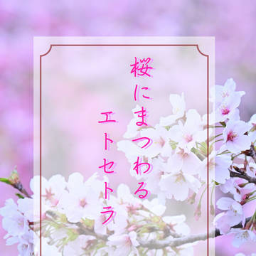 【サンプル】桜にまつわるエトセトラ