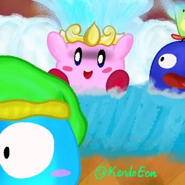 Kirby Fighters 2 Songkran