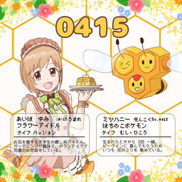 # 担当アイドルの誕生日と同じ図鑑Ｎｏのポケモン①