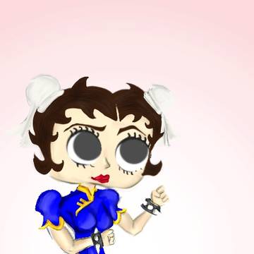 Betty Boop × Chun-Li