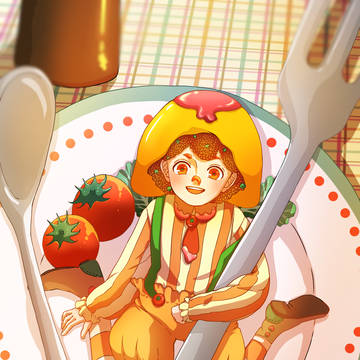 オムライス🍅🍳🍚