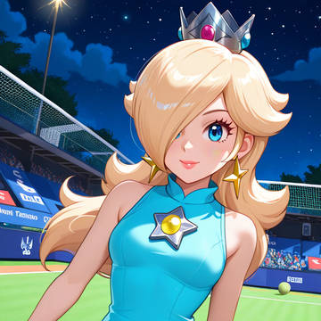 Rosalina in tennis suit/テニススーツを着