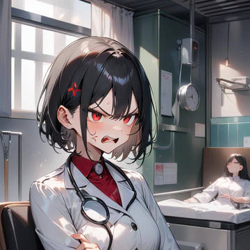 白衣の天使…天…てんし……いや、鬼