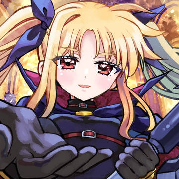 キュアアルカナ・シャドウっぽいタッチでフェイトちゃん