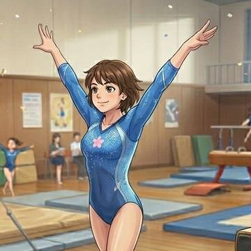 我が子良子の高校時代(当時1年)の部活の体験入部?