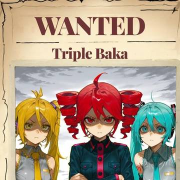 Wanted Triple Baka 🥖🥬📱