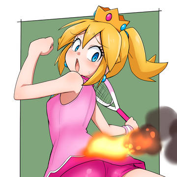 おケツがフィーバーなピーチ姫