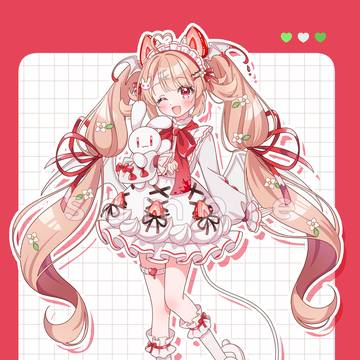 「フレリアのおしゃべりNight cafe」キービジュ用イラスト