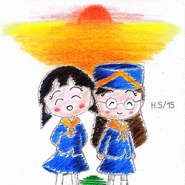 制服のイラスト🧥💮