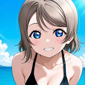 ラブライブ渡辺曜のビキニイラスト集