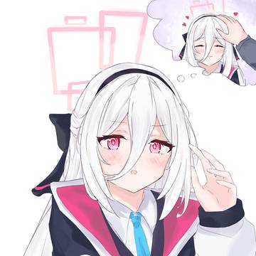 べ、別になでてほしいわけじゃないけど…！