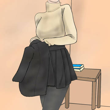 Drawing using a person as a ref