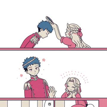 侍女と近衛兵