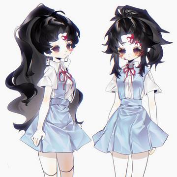 这集是我oc名叫开eva的继国小美女