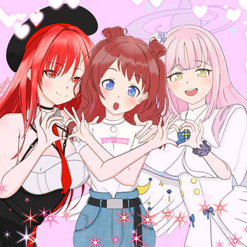 推しキャラトップ3によるkoikyun