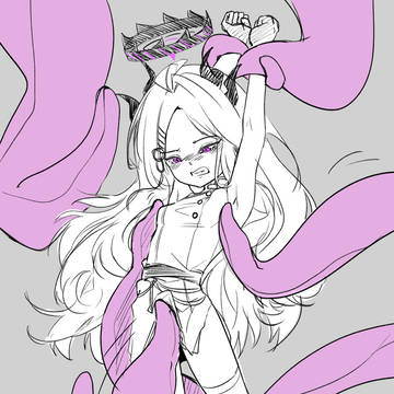 히나 촉수 낙서